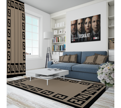 Lüks Ev Tekstili - Marka Dijital Baskılı Halı