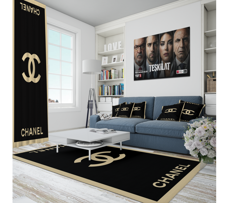 Lüks Ev Tekstili - Marka Dijital Baskılı Halı