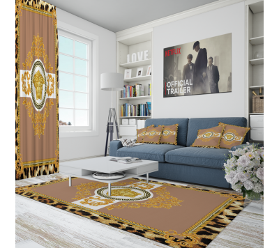 Lüks Ev Tekstili - Marka Dijital Baskılı Halı