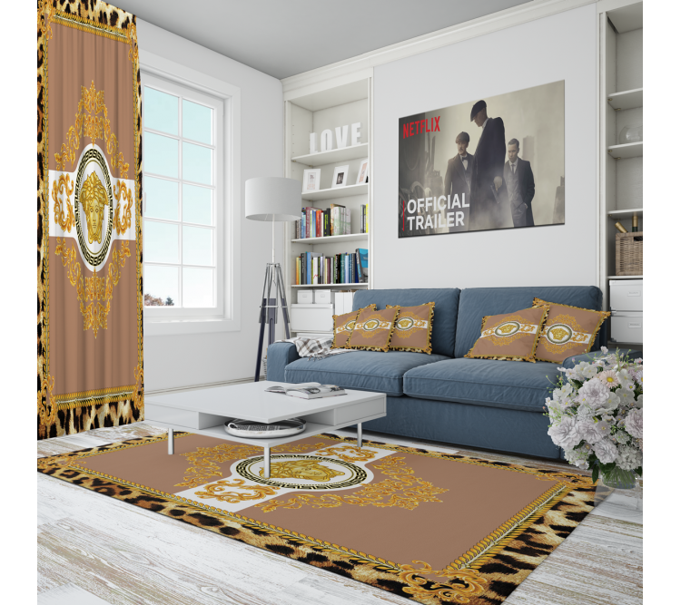 Lüks Ev Tekstili - Marka Dijital Baskılı Halı