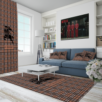 Lüks Ev Tekstili - Marka Dijital Baskılı Halı