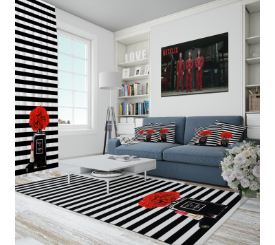 Lüks Ev Tekstili - Marka Dijital Baskılı Halı