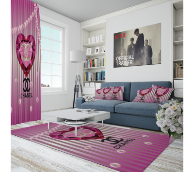 Lüks Ev Tekstili - Marka Dijital Baskılı Halı