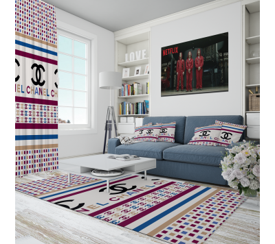 Lüks Ev Tekstili - Marka Dijital Baskılı Halı