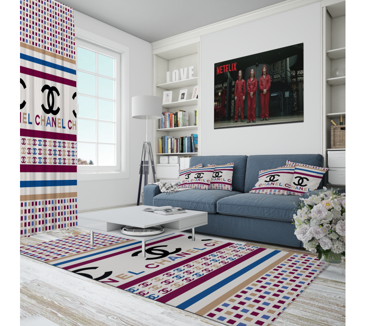 Lüks Ev Tekstili - Marka Dijital Baskılı Halı