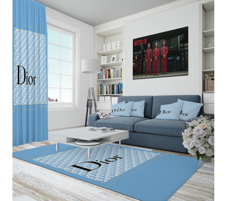 Lüks Ev Tekstili - Marka Dijital Baskılı Halı