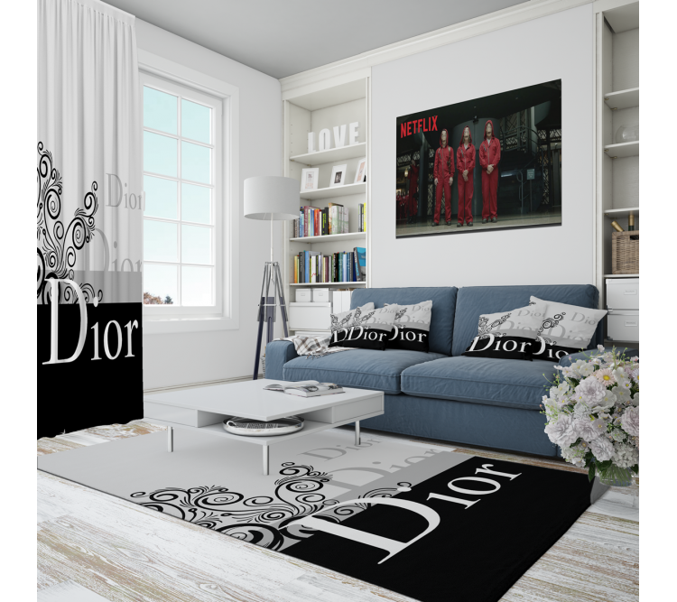 Lüks Ev Tekstili - Marka Dijital Baskılı Halı