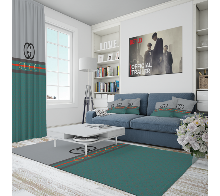 Lüks Ev Tekstili - Marka Dijital Baskılı Halı