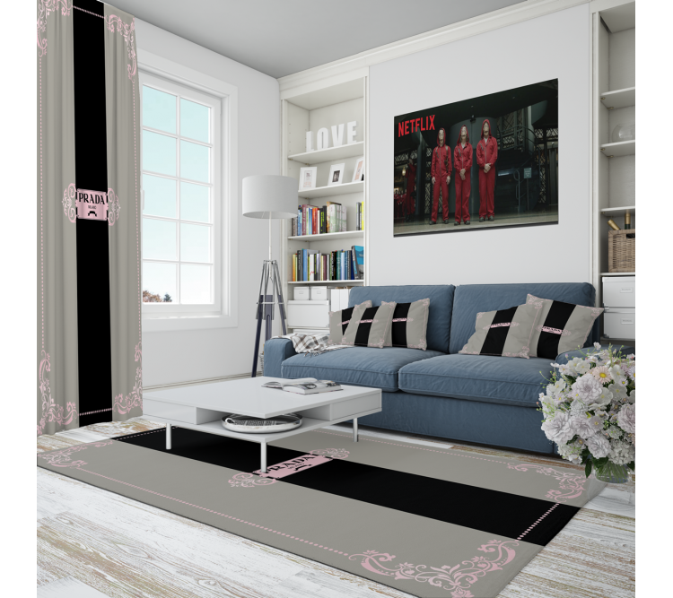 Lüks Ev Tekstili - Marka Dijital Baskılı Halı