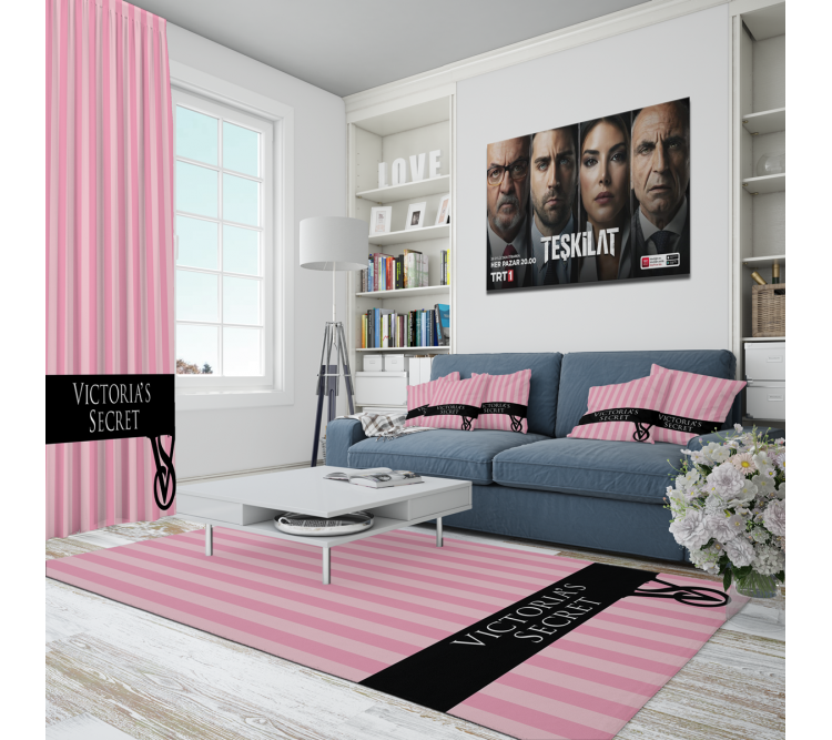 Lüks Ev Tekstili - Marka Dijital Baskılı Halı