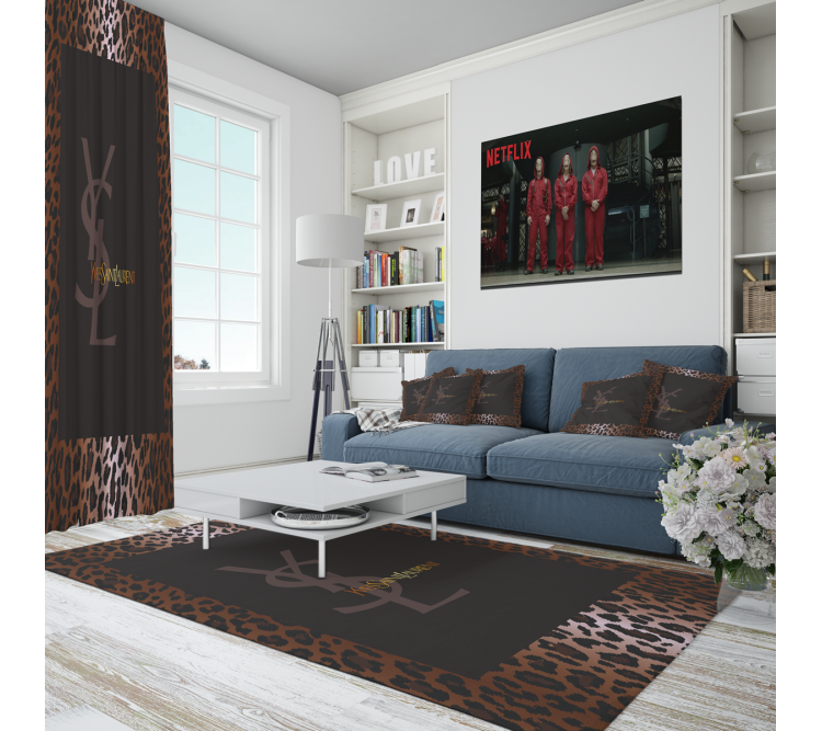 Lüks Ev Tekstili - Marka Dijital Baskılı Halı