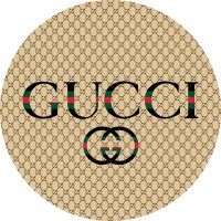 Lüks Ev Tekstili - Marka Dijital Baskılı Yuvarlak Halı