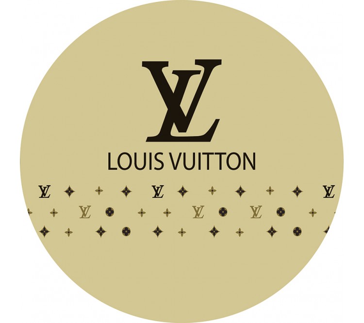 Lüks Ev Tekstili - Marka Dijital Baskılı Yuvarlak Halı