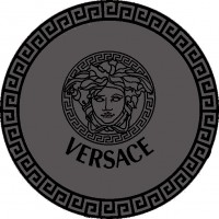 Lüks Ev Tekstili - Marka Dijital Baskılı Yuvarlak Halı